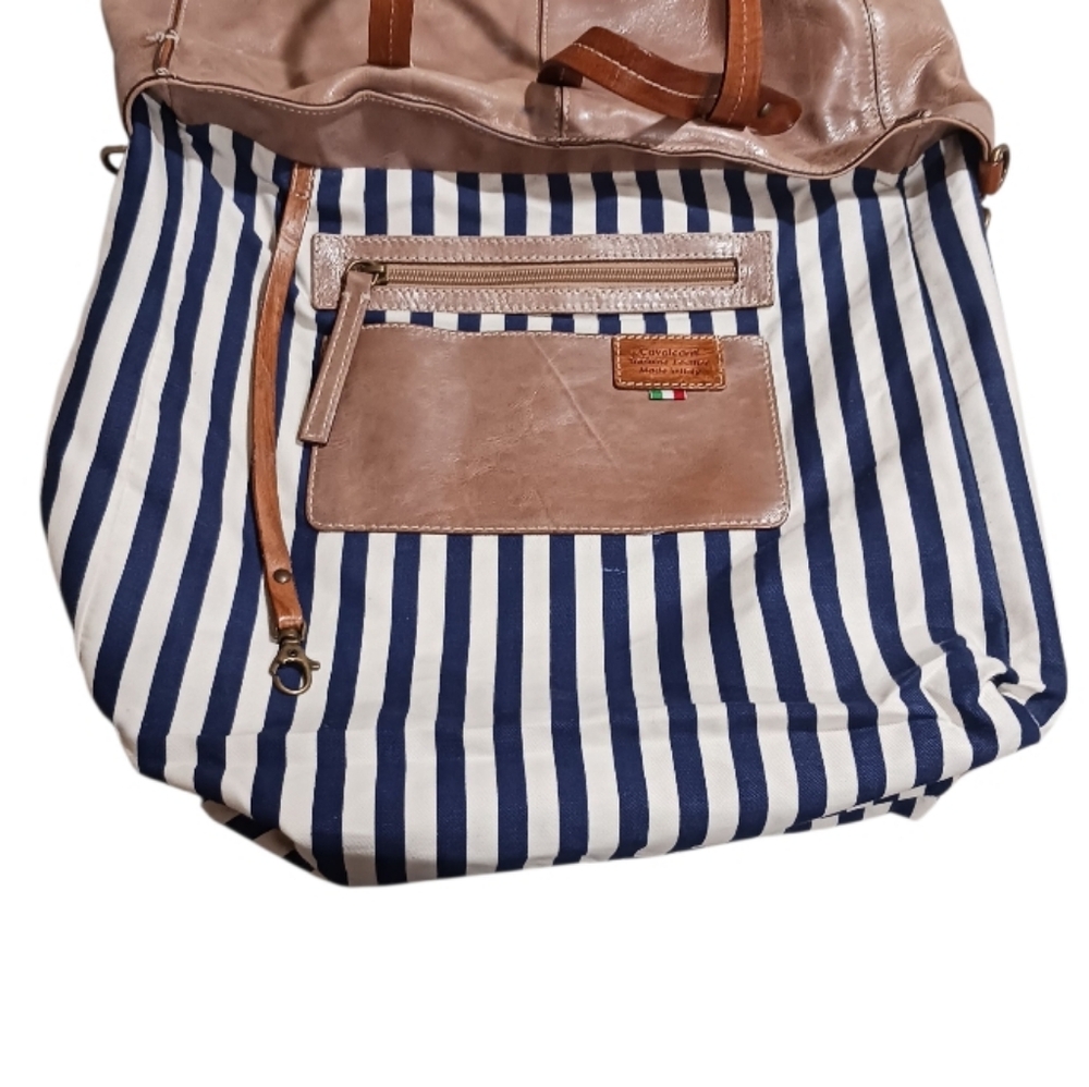 Cavalcanti Florence 1958 Leather Tote Satchel - Picture 11 of 15